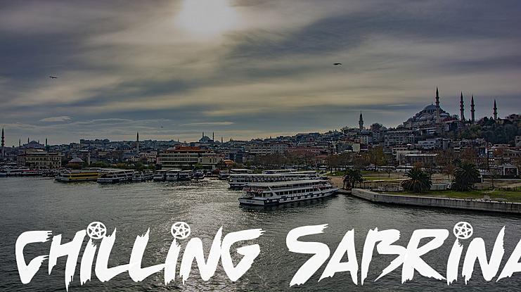 Chilling Sabrina Font