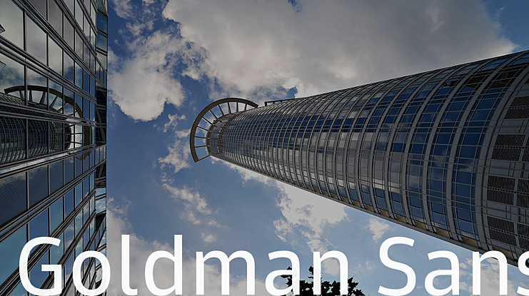 Goldman Sans Font Family
