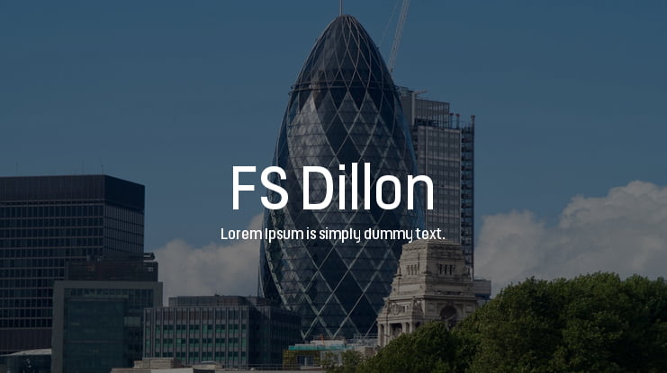 FS Dillon Font Family