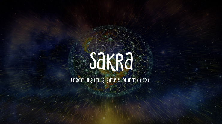Sakra Font