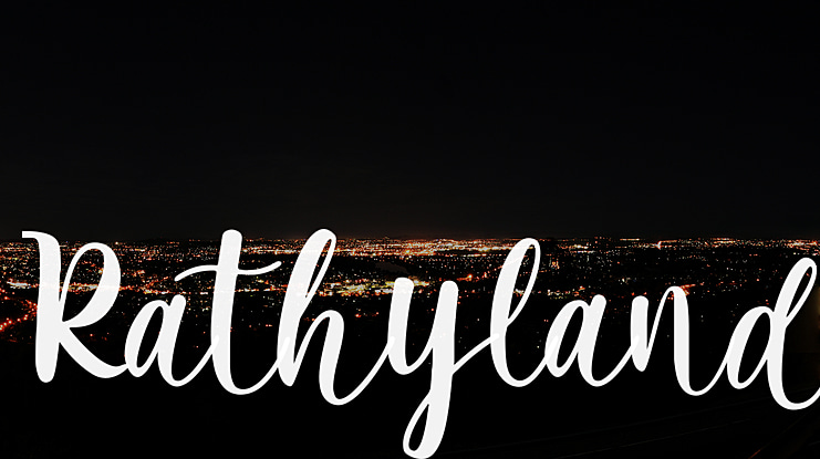 Rathyland Font