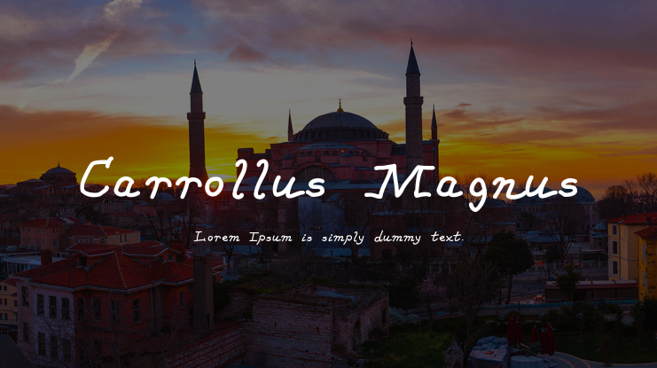 Carrollus Magnus Font