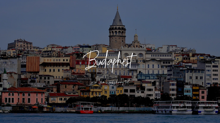 Budaphest Font