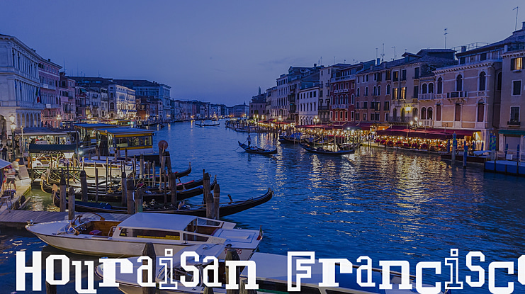 Houraisan Francisco Font