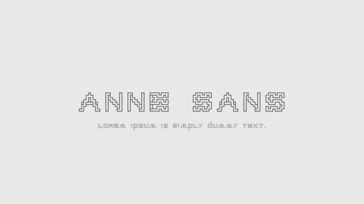 Anne sans Font