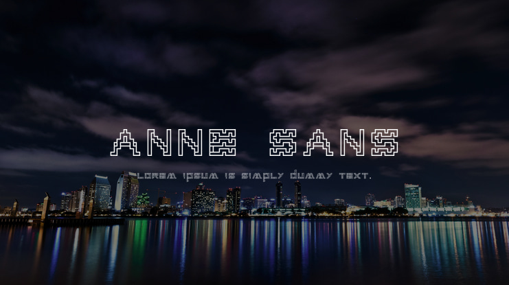 Anne sans Font