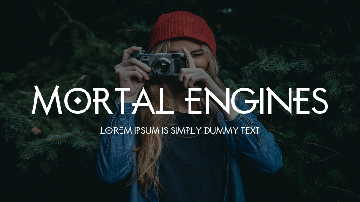 Mortal Engines Font