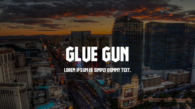 Glue Gun Font
