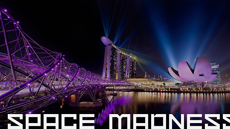 Space Madness Font Family
