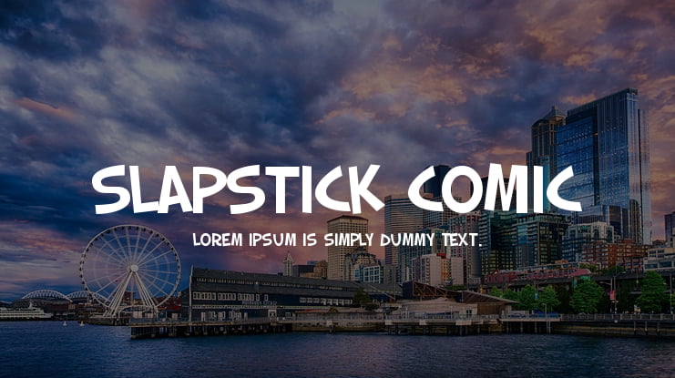 Slapstick Comic Font