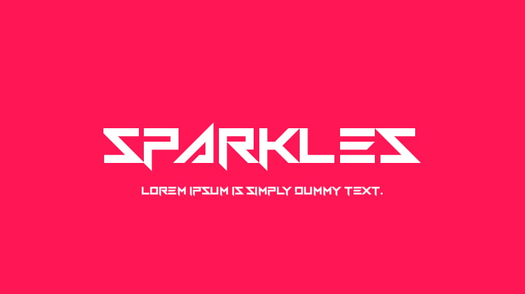 Sparkles Font