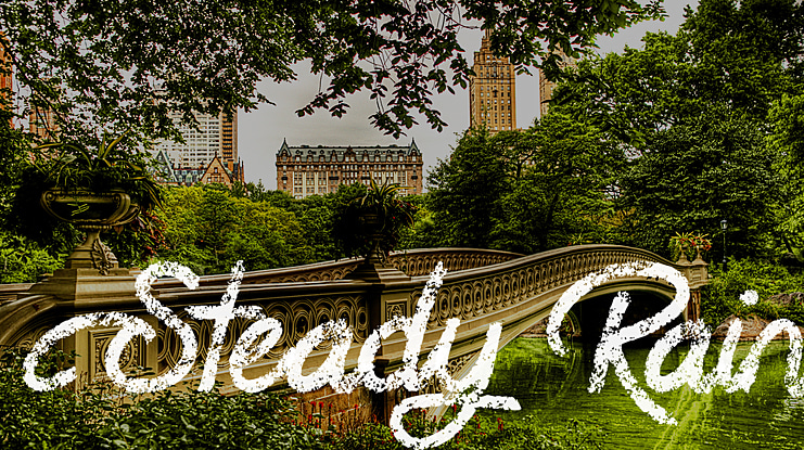 Steady Rain Font