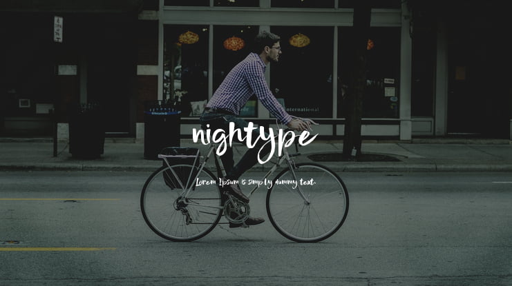 nightype Font