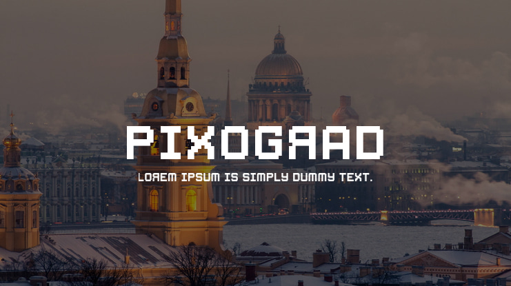 Pixograd Font