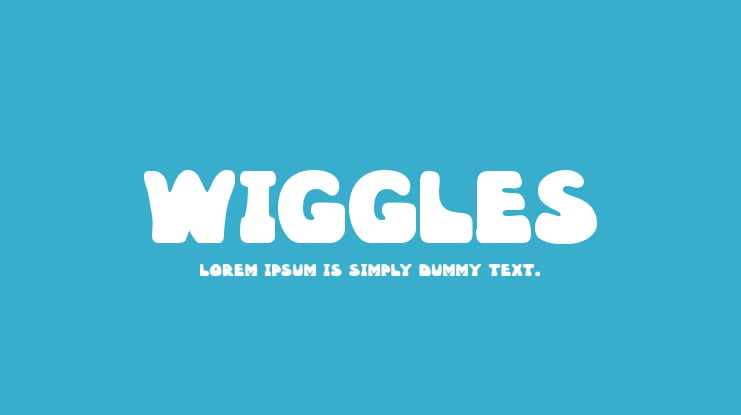 Wiggles Font Family