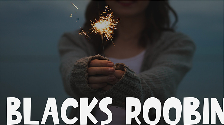Blacks Roobin Font