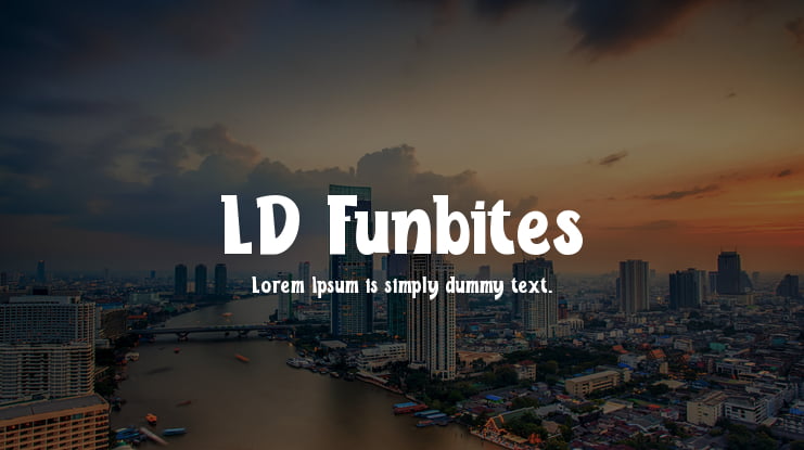 LD Funbites Font
