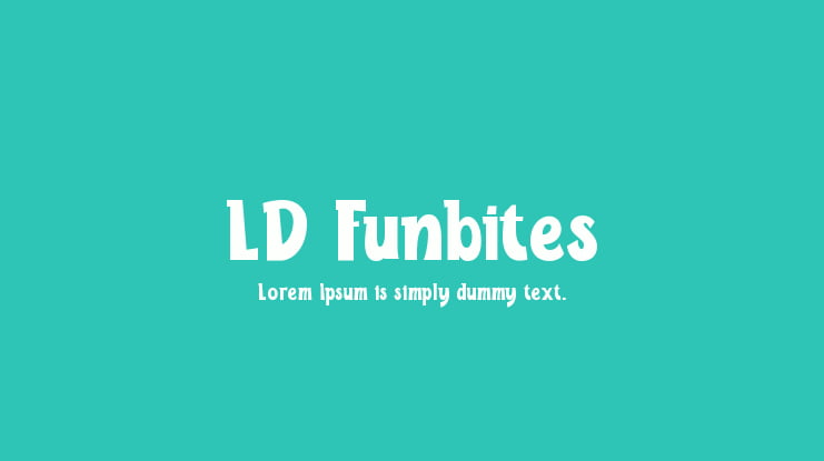 LD Funbites Font