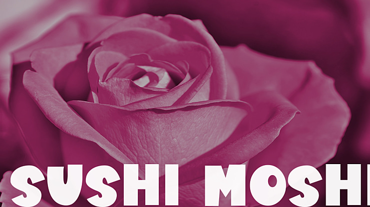 Sushi Moshi Font