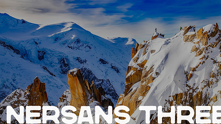 Nersans Three Font