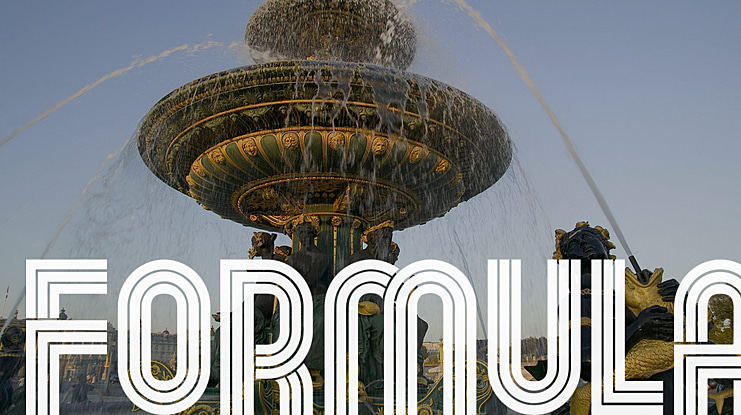 Formula Font Family