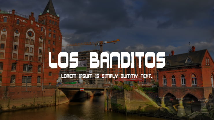 Los Banditos Font