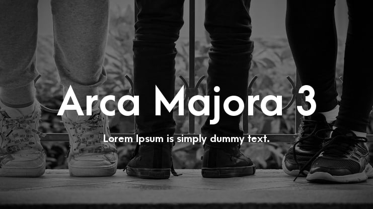 Arca Majora 3 Font Family