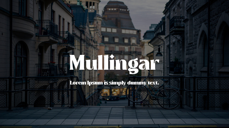 Mullingar Font