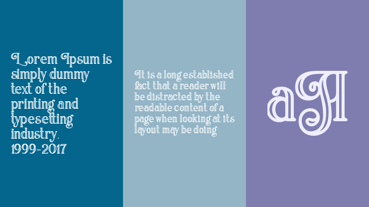 Treva del Mar Hollow Personal Use Only Font Family