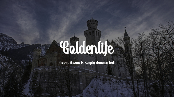 Goldenlife Font