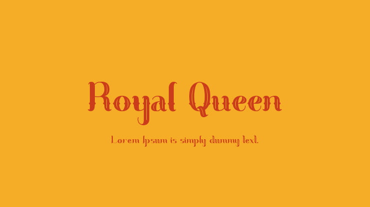 Royal Queen Font