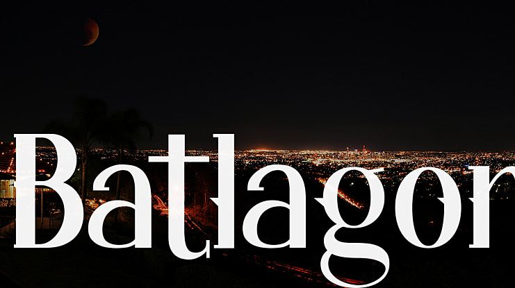 Batlagor Font