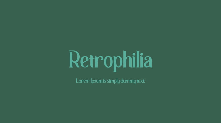 Retrophilia Font