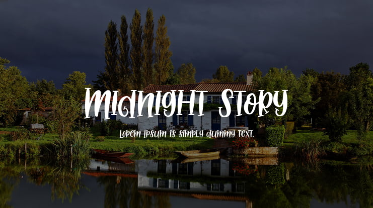 Midnight Story Font