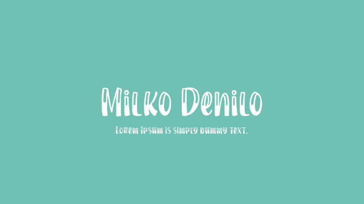 Milko Denilo Font