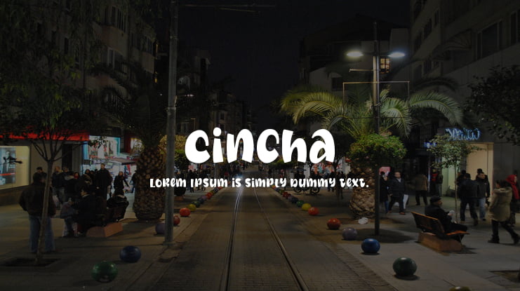 Cincha Font