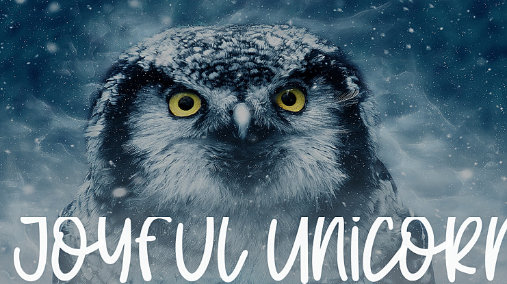 Joyful Unicorn Font