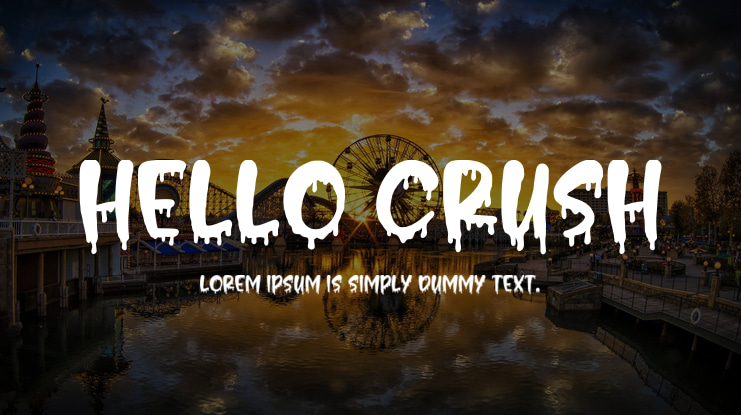 Hello Crush Font