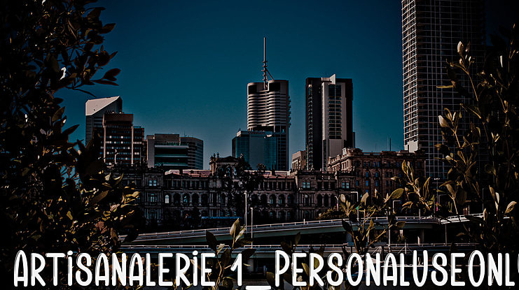 Artisanalerie 1_PersonalUseOnly Font Family