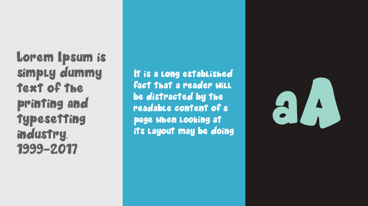 Cartoon cookies Font Family