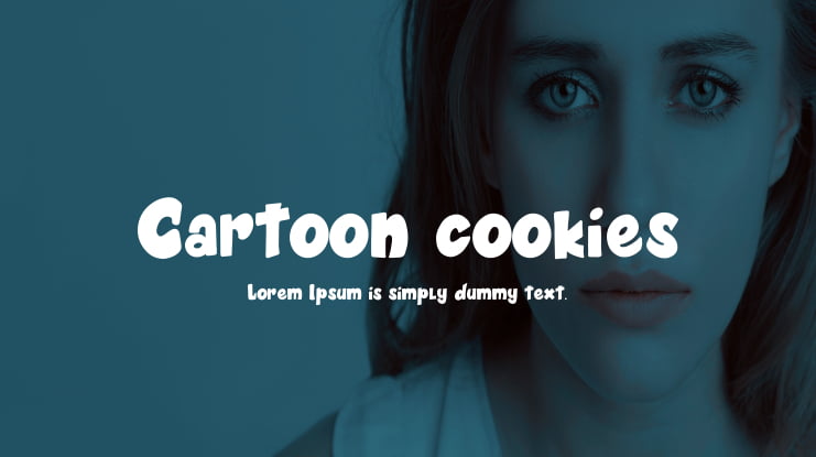 Cartoon cookies Font Family