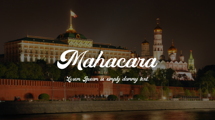 Mahacara Font