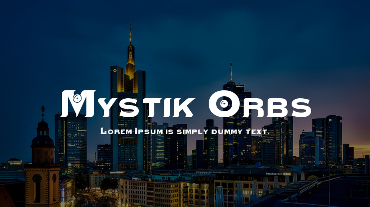 Mystik Orbs Font