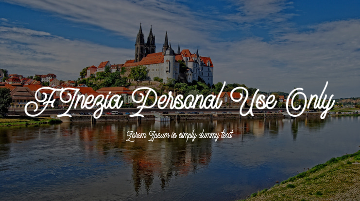 FInezia Personal Use Only Font