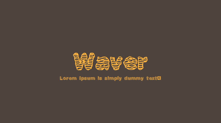 Waver Font