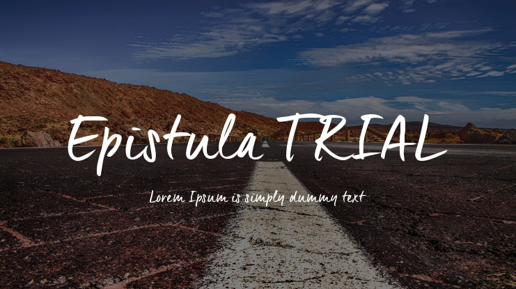 Epistula TRIAL Font Family