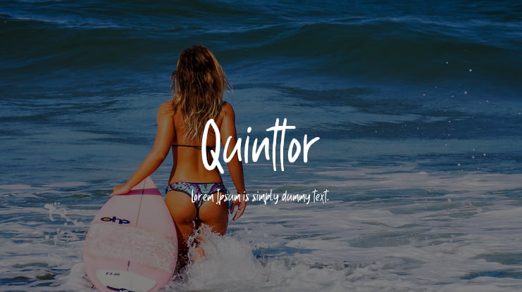 Quinttor Font