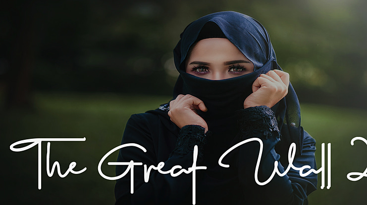 The Great Wall 2 Font