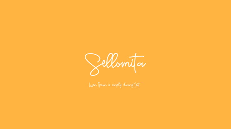 Sellomita Font