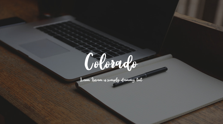 Colorado Font